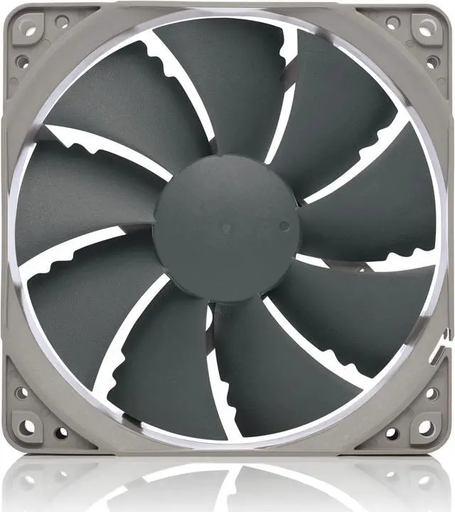 Alt view image 2 of 6 - Noctua NF-P12 redux-1300, Quiet Fan, 3-Pin, 1300 RPM (120mm, Grey)