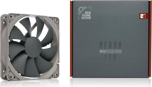 Alt view image 4 of 7 - Noctua NF-P12 redux-1300 PWM, Quiet Fan, 4-Pin, 1300 RPM (120mm, Grey)