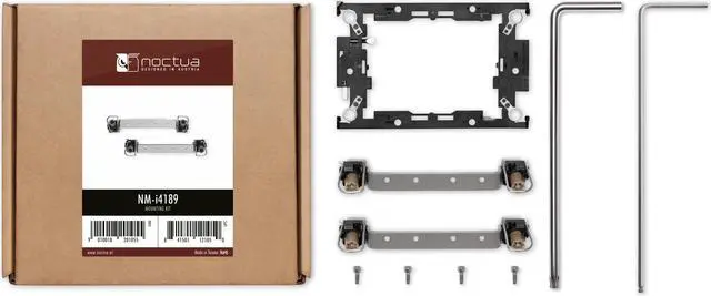 Alt view image 2 of 3 - Noctua NM-i4189, CPU cooler mounting kit for Intel LGA4189-4 (P4) sockets