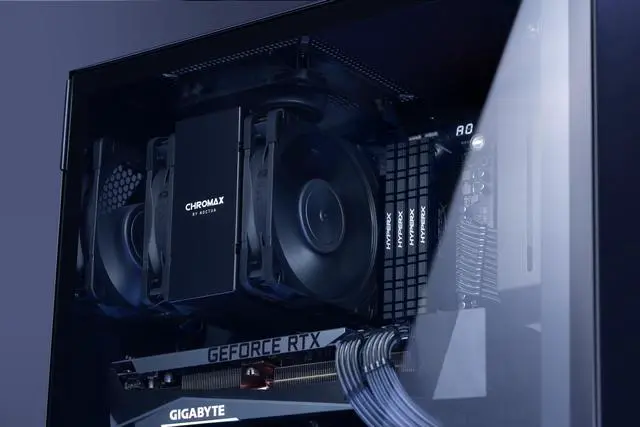 Alt view image 5 of 5 - Noctua NA-HC8 chromax.black, Heatsink Cover for NH-U12A (Black)