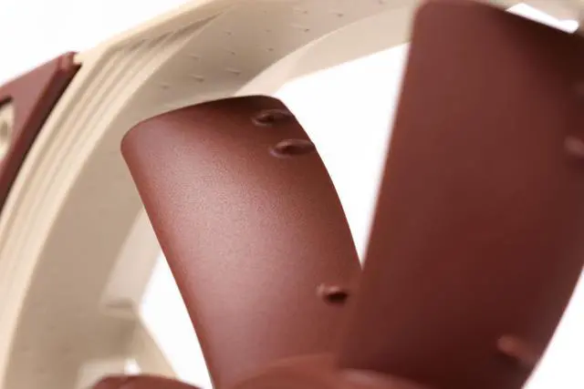 Alt view image 4 of 6 - Noctua NF-S12A PWM, Premium Quiet Fan, 4-Pin (120mm, Brown)