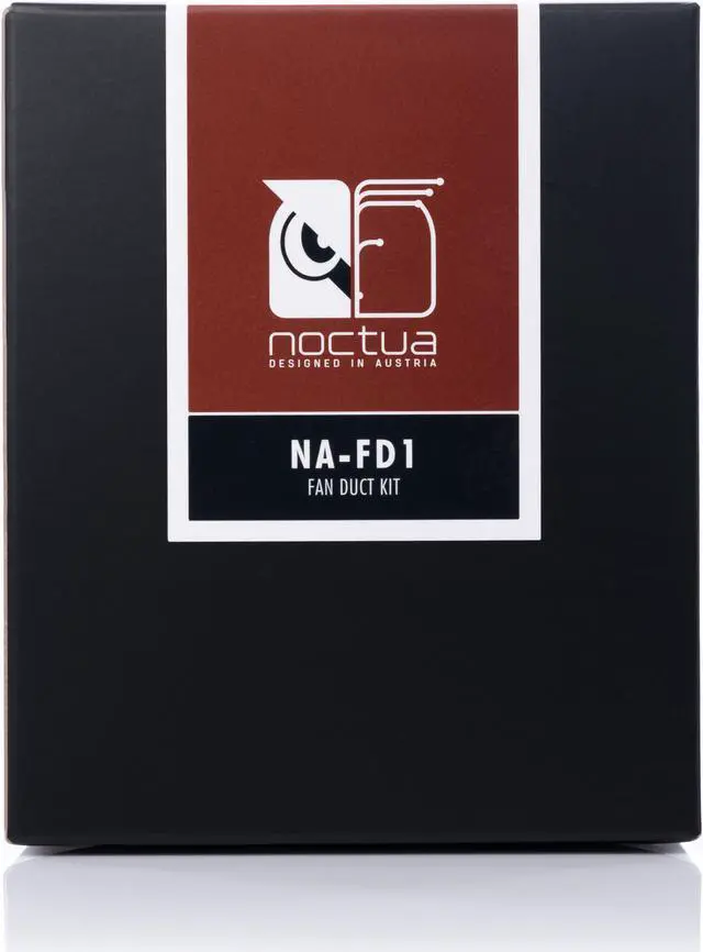 Alt view image 3 of 5 - Noctua NA-FD1, Fan Duct Kit for NH-L9i and NH-L9a Series CPU Coolers (Black)