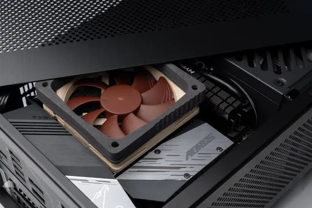 Alt view image 5 of 5 - Noctua NA-FD1, Fan Duct Kit for NH-L9i and NH-L9a Series CPU Coolers (Black)