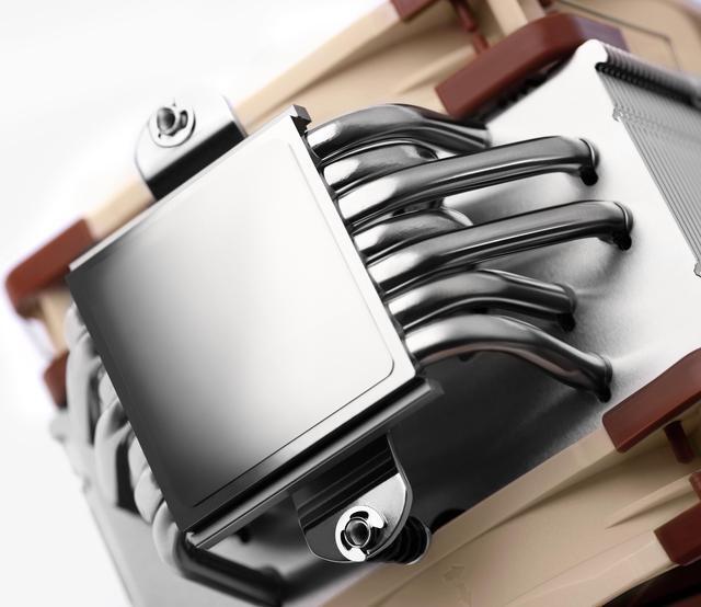 Alt view image 8 of 7 - Noctua NH-U12A, Premium CPU Cooler with High-Performance Quiet NF-A12x25 PWM Fans (120mm, Brown)