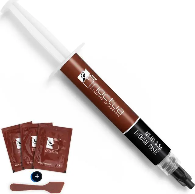 Main image of Noctua NT-H1 3.5g SW Edition, Thermal Computer Paste with Spatula and Cleaning Wipes
