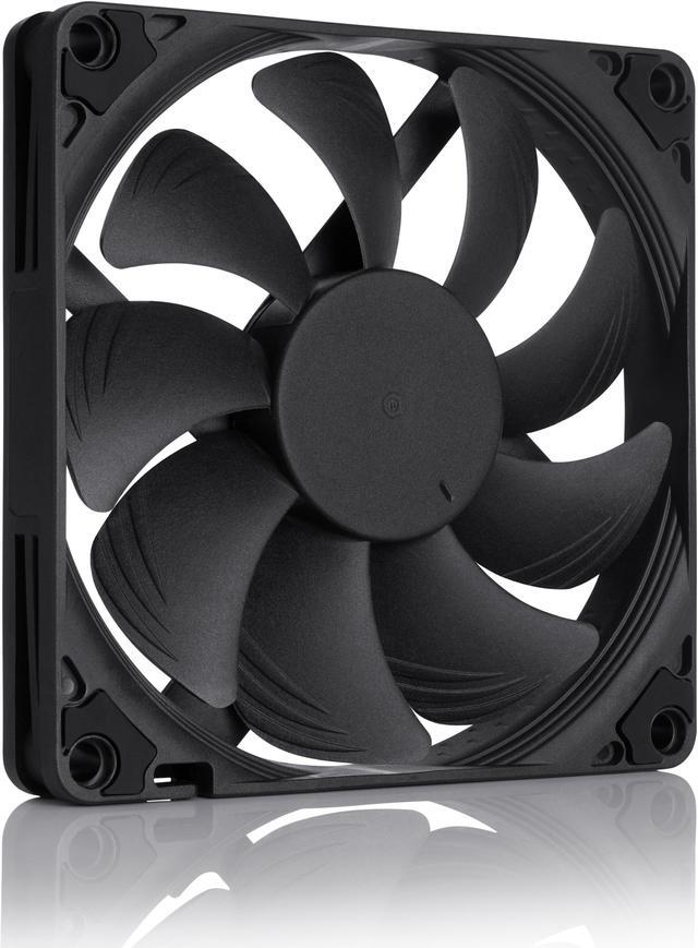 Alt view image 2 of 8 - Noctua NF-A9x14 HS-PWM chromax.black.swap, Premium Quiet Slim Fan, 4-Pin (92x14mm, Black)