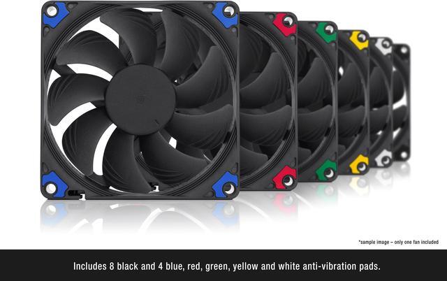 Alt view image 4 of 8 - Noctua NF-A9x14 HS-PWM chromax.black.swap, Premium Quiet Slim Fan, 4-Pin (92x14mm, Black)
