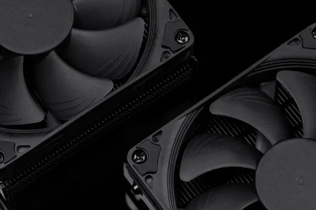 Alt view image 7 of 7 - Noctua NH-L9i chromax.black, Premium Low-Profile CPU Cooler for Intel LGA1200 & LGA115x (Black)