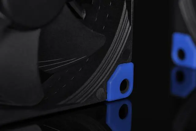 Alt view image 4 of 4 - Noctua NA-SAVP5 chromax.blue, Anti-Vibration Pads for 92mm & 80mm Noctua Fans (16-pack, Blue)