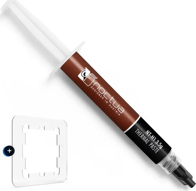 Main image of Noctua NT-H1 3.5g AM5 Edition, Pro-Grade Thermal Compound with Thermal Paste Guard for AMD AM5 CPUs (3.5g)