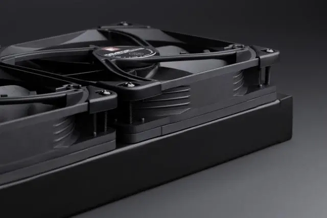Alt view image 5 of 7 - Noctua NA-IS1-14 chromax.black Sx2, Inlet Side Spacers for 140mm Fans (Black)