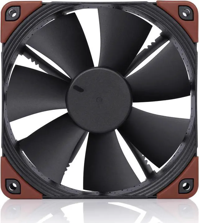 Alt view image 3 of 7 - Noctua NF-F12 iPPC-24V-2000 SP IP67 PWM, Heavy Duty Cooling Fan, 4-Pin, 2000 RPM, 24V Version (120mm, Black)