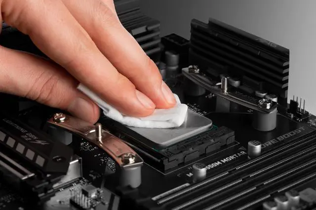 Alt view image 5 of 6 - Noctua NT-H2 3.5g, Thermal Computer Paste incl. 3 Cleaning Wipes (3.5g)