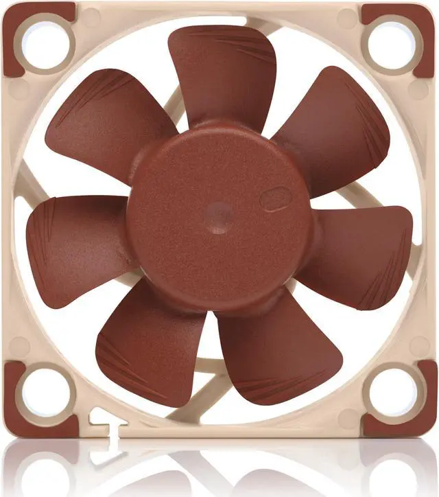 Alt view image 4 of 7 - Noctua NF-A4x10 24V PWM, 40mm Quiet Fan for 3D printers and other Applications, 4-Pin, 24V Version (40x10mm, Brown)