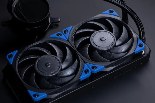 Alt view image 3 of 4 - Noctua NA-SAVP1 chromax.blue, Anti-Vibration Pads for 120/140mm Noctua Fans (16-pack, Blue)