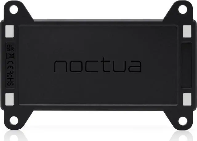 Alt view image 3 of 6 - Noctua NV-FH2, 8 Channel Fan Hub for 5V, 12V, and 24V fans, up to 60W Total with Optional 5.5mm Barrel Connector Power Supply (Black)