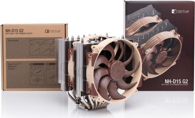 Alt view image 4 of 7 - Noctua NH-D15 G2, Dual Tower CPU Cooler, Standard All-round Version Recommended for AMD AM5 and Intel LGA1851 / LGA1700 (Brown)