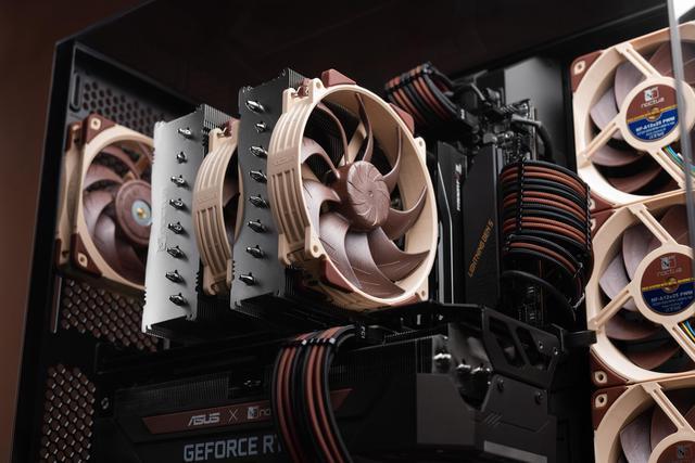 Alt view image 5 of 7 - Noctua NH-D15 G2, Dual Tower CPU Cooler, Standard All-round Version Recommended for AMD AM5 and Intel LGA1851 / LGA1700 (Brown)