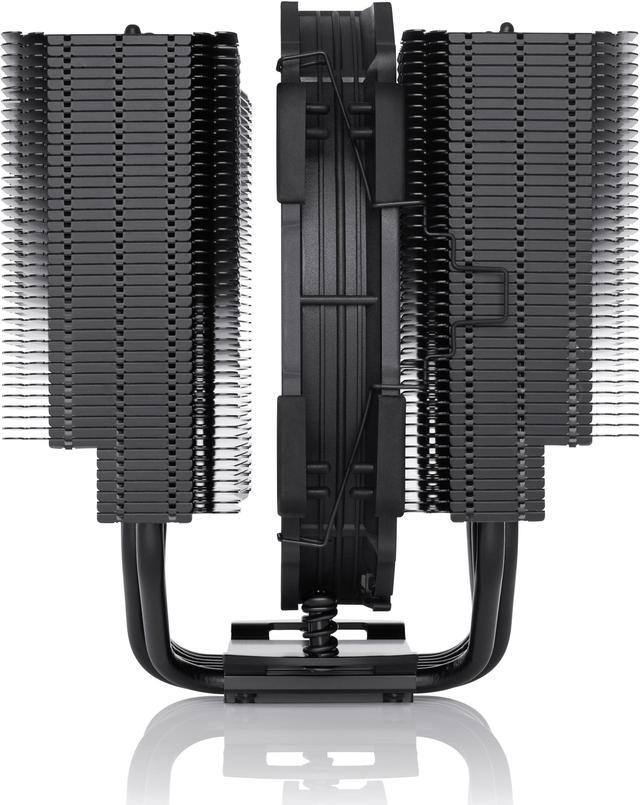 Alt view image 3 of 7 - Noctua NH-D15S chromax.Black, Premium Dual-Tower CPU Cooler with NF-A15 PWM 140mm Fan (Black)