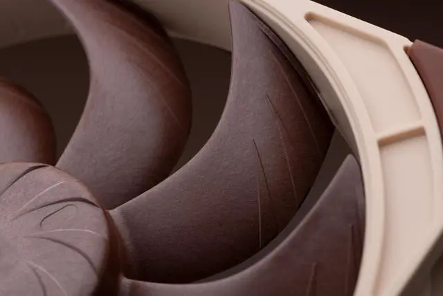 Alt view image 7 of 7 - Noctua NF-A14x25 G2 LS-PWM, Premium-Quality Ultra-Quiet 140mm PC Fan, 4-pin (Brown)