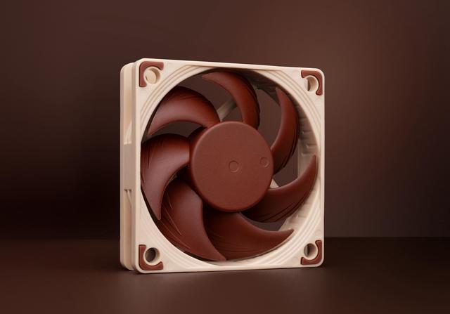 Alt view image 6 of 6 - Noctua NF-A6x15 PWM, Premium Quiet Slim Fan, 4-Pin (60x15mm, Brown)