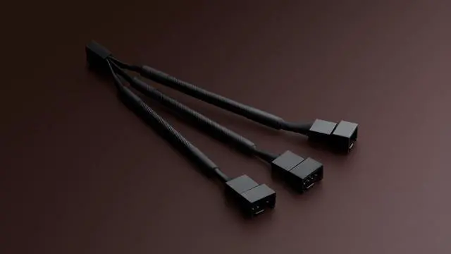 Alt view image 3 of 3 - Noctua NA-SC1 Sx2, 3-Way Fan Splitter Cables, 4-Pin PWM (2-pack, 13cm, Black)