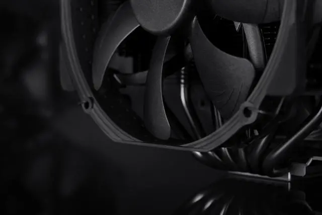 Alt view image 13 of 15 - Noctua NH-D15 chromax.black, Dual-Tower CPU Cooler with Dual NF-A15 PWM 140mm Fans (Black)