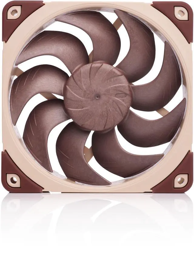 Alt view image 3 of 7 - Noctua NF-A12x25 G2 LS-PWM, Premium-Quality Quiet 120mm PC Fan (Brown)