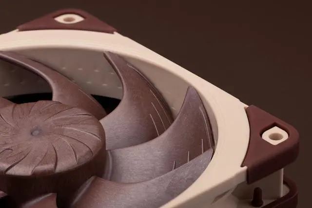 Alt view image 7 of 7 - Noctua NF-A12x25 G2 LS-PWM, Premium-Quality Quiet 120mm PC Fan (Brown)