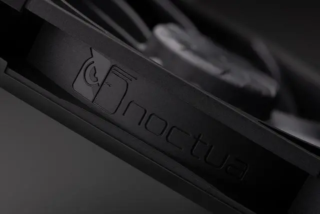 Alt view image 5 of 7 - Noctua NF-A14x25 G2 PWM Sx2-PP chromax.black, Dual Fan Set for Push-Pull and Side-by-Side Applications (Black)