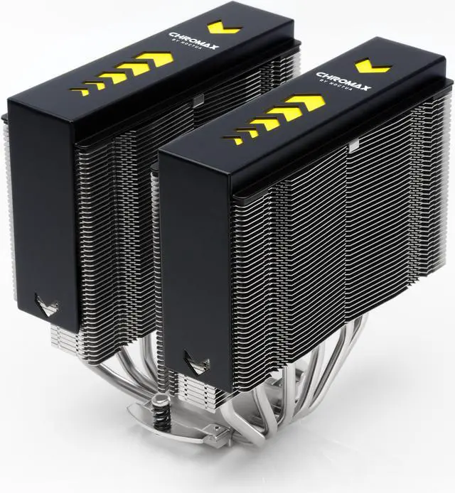 Alt view image 4 of 6 - Noctua NA-HC3 chromax.black.swap, Heatsink Cover for NH-D15, NH-D15S & NH-D15 SE-AM4 (Black)