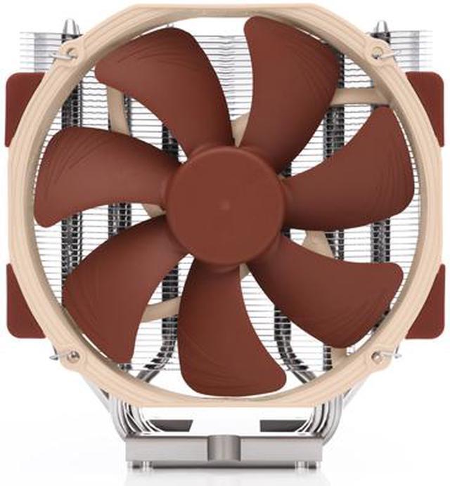 Alt view image 2 of 5 - Noctua NH-U14S DX-3647, Premium CPU Cooler for Intel Xeon LGA3647 (140mm, Brown)
