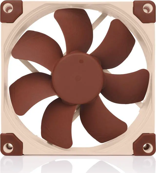 Alt view image 4 of 7 - Noctua NF-A9 5V, Premium Quiet Fan with USB Power Adaptor Cable, 3-Pin, 5V Version (92mm, Brown)