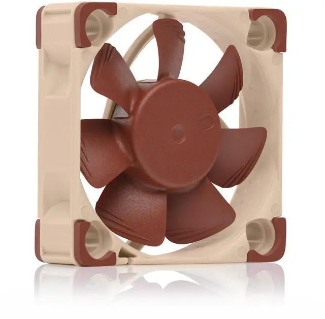 Alt view image 2 of 12 - Noctua NF-A4x10 5V PWM, Premium Quiet Fan with USB Power Adaptor Cable, 4-Pin, 5V Version (40x10mm, Brown)