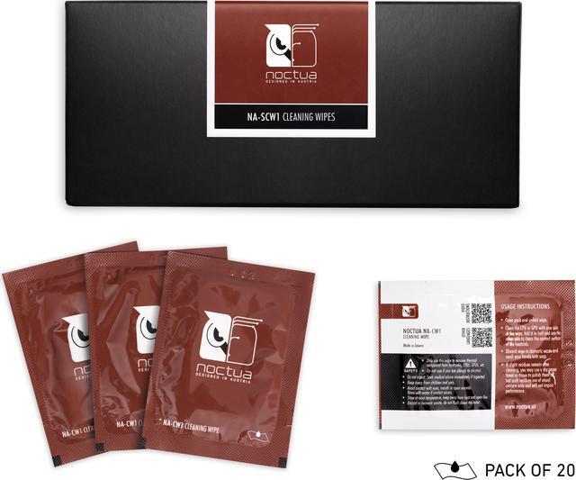Alt view image 2 of 4 - Noctua NA-SCW1, Cleaning Wipes for Thermal Paste (20 pieces)