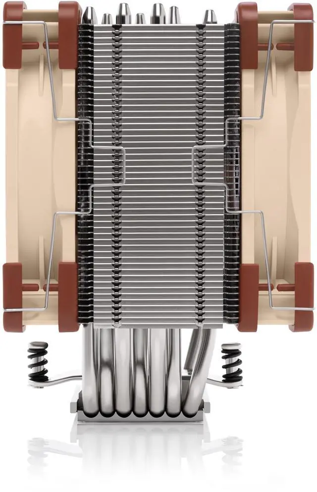 Alt view image 3 of 17 - Noctua NH-U12A, Premium CPU Cooler with High-Performance Quiet NF-A12x25 PWM Fans (120mm, Brown)