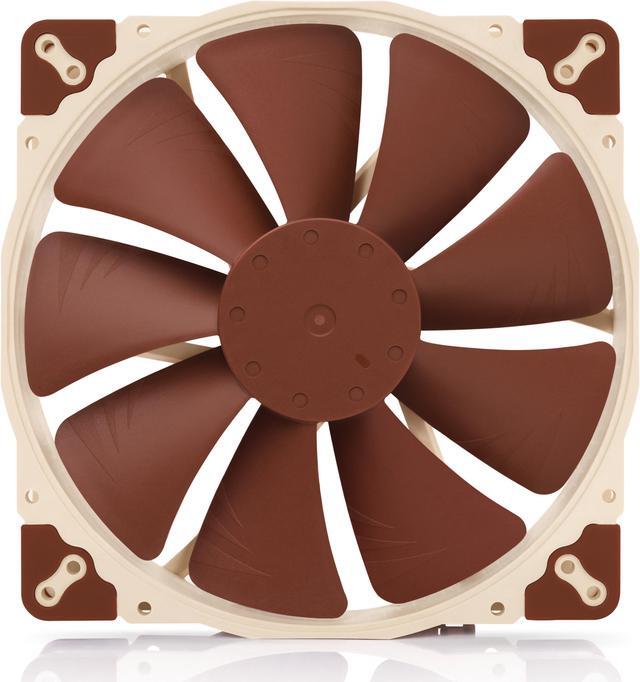 Alt view image 3 of 7 - Noctua NF-A20 5V, Premium Quiet Fan with USB Power Adaptor Cable, 3-Pin, 5V Version (200x30mm, Brown)
