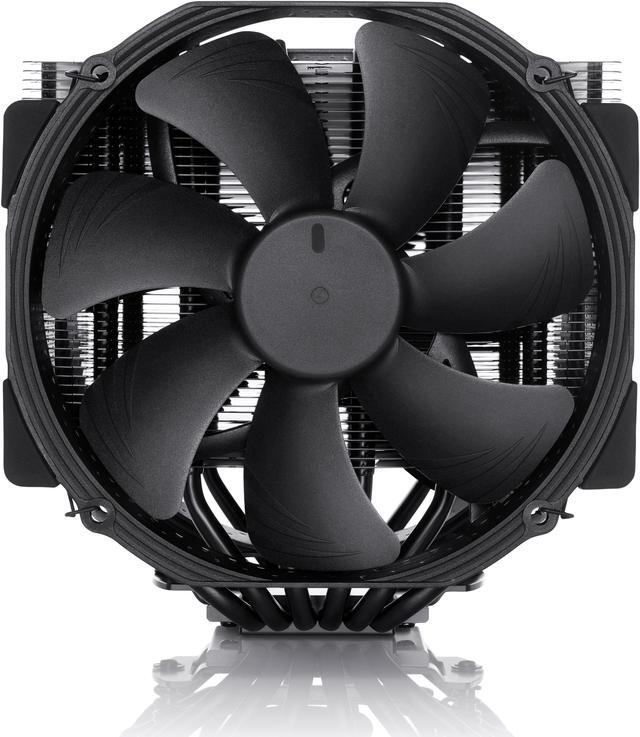 Alt view image 3 of 18 - Noctua NH-D15 chromax.black, Dual-Tower CPU cooler (140mm, Black)