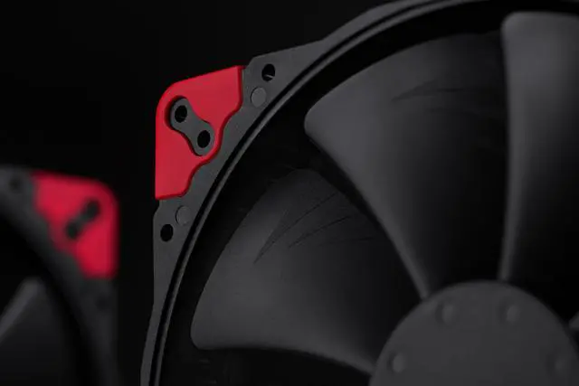 Alt view image 4 of 4 - Noctua NA-SAVP6 chromax.red, Anti-Vibration Pads for 200mm Noctua Fans (16-pack, Red)
