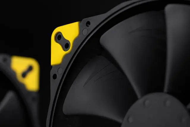Alt view image 4 of 4 - Noctua NA-SAVP6 chromax.yellow, Anti-Vibration Pads for 200mm Noctua Fans (16-pack, Yellow)