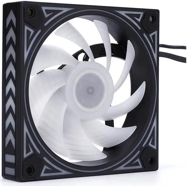 Main image of 120mm fan rainbow iridescence 12cm LED fan 3+4pin Diamond Light Chassis Fan Mute Color Cooling Fan 12V for pc computer gaming cooling fans