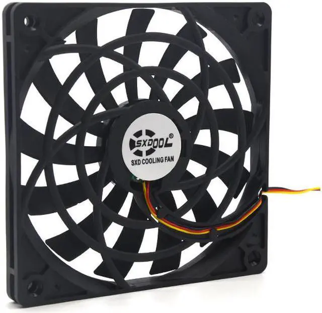 Main image of 1pcs SXDOOL 12mm Ultra thin fan 120x120x12mm 12cm 120m fan DC 12V 3-Pin 1400RPM DC cooling for computer Case 1212S12S 12012