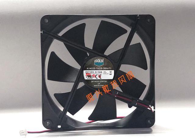 Main image of Cooler Master A14025-12CB-3BN-F1 12V 0.14A 14CM 14025 2-wire cooling fan