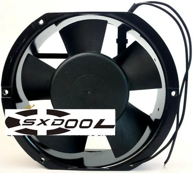 Alt view image 3 of 4 - NEW original COMMONWEALTH ROTARY FAN 172*51mm 17CM FP-108EX-S1-B 110-120V 50/60Hz 0.50A 33W Ball bearing 2 wires Axial AC fan cabinet ups server cooler