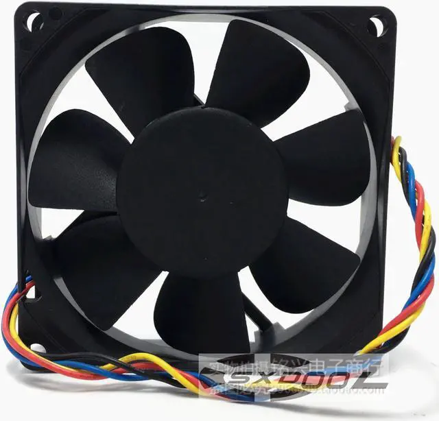 Alt view image 3 of 3 - NEW SUNON MF80201VX-Q010-S99 8020 12V 3.84W 4-Wire 8cm PWM Dell Fan
