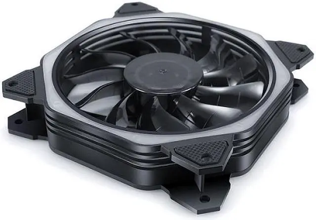 Alt view image 2 of 6 - 7fans+remote controller pwm cpu rgb fan 120mm Fan Computer PC Case Fan RGB Adjust LED Fan Speed 120mm Quiet Remote Computer Cooler Cooling RGB Case Fans