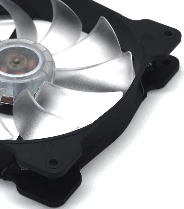 Alt view image 5 of 5 - A1425L12S-2-L 140mm led fan silent cooling fan 140*25mm 12VDC 0.30A(Rated 0.18A) computer pc set up cooling fan 870RPM 3pin