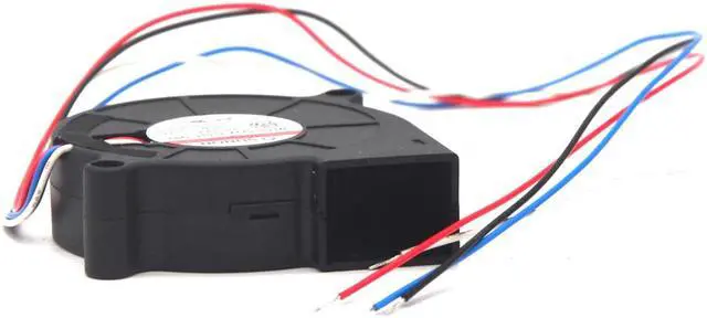 Alt view image 5 of 7 - Sunon MF50152VX-1L01C-Q99 MF50152VX-1L01C-s99 5015 DC 24v 1.95W PWM blower 6000RPM 4.8CFM 4wire lead Cooling fan