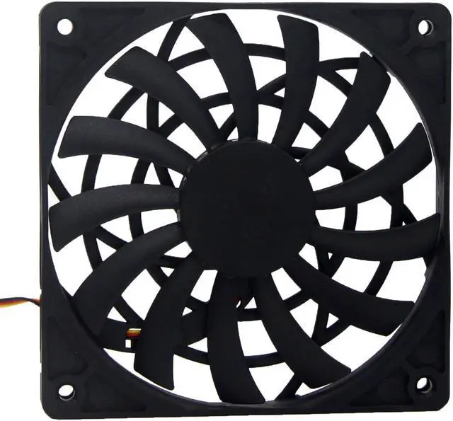 Alt view image 4 of 7 - NEW 120mm slim fan 12012 0.19A 12MM thick slim chassis cpu cooling fan high quality silent cooler