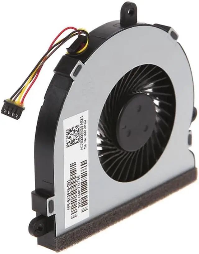 Alt view image 2 of 5 - Laptop Cooler CPU Cooling Fan For HP 15-AC Series DC28000GAR0 SPS-813946-001